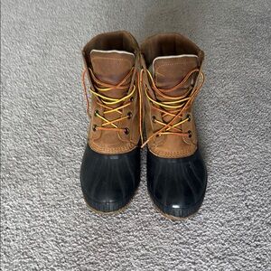 Sorel Men's Brown and Black Boots